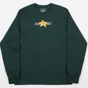 Pass Port Daffodil Applique Long Sleeve T-Shirt